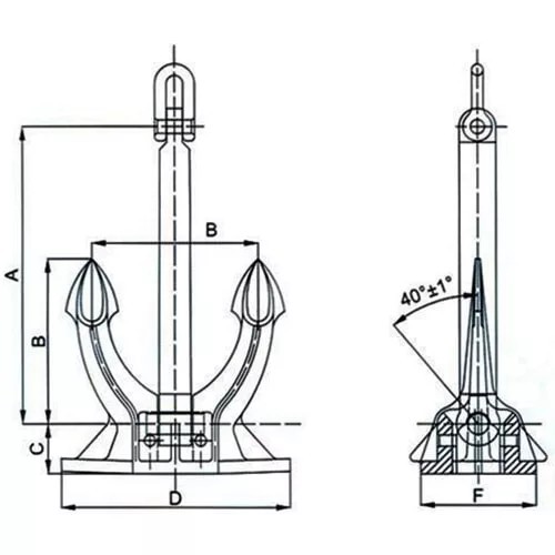 Якорь Spek марка Сталь 20, ГОСТ 30563-98 в г. Старый Оскол